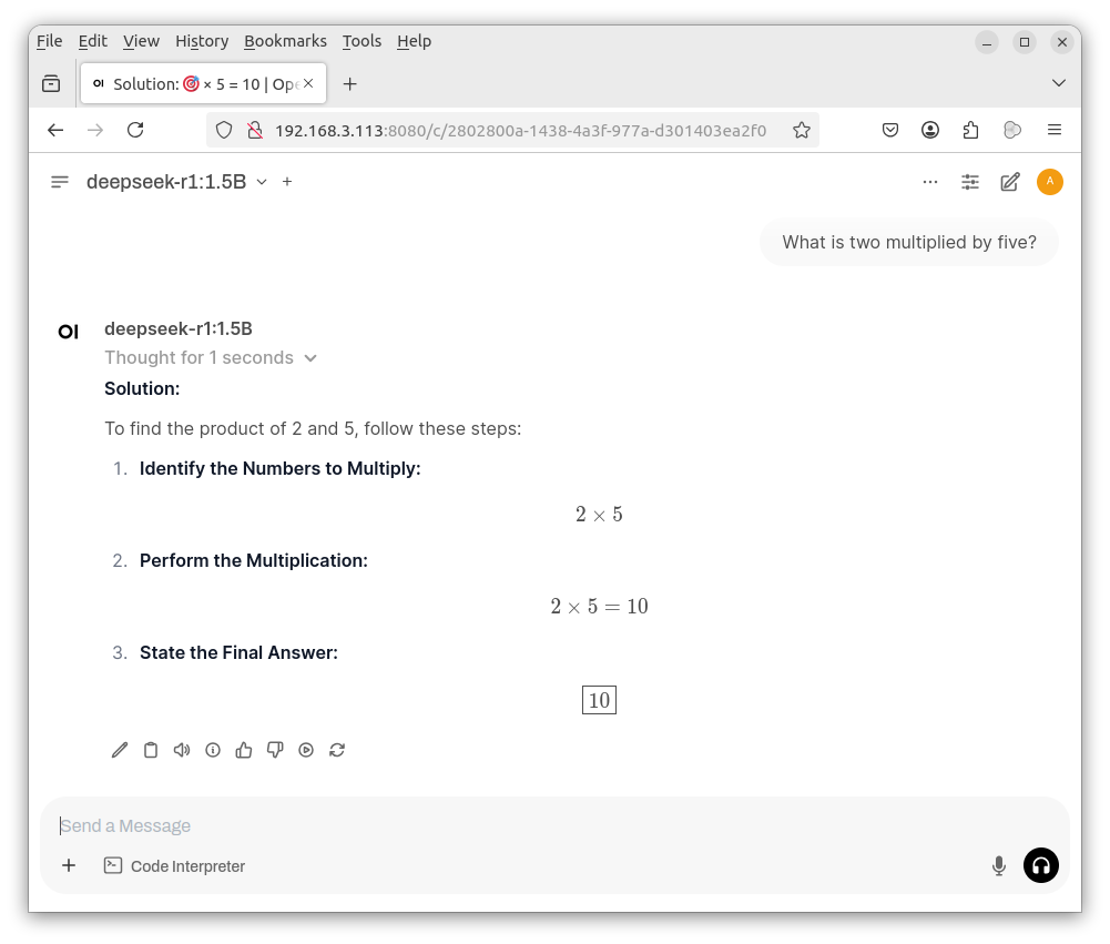 openwebui question